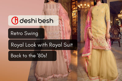 Retro Style with Sharara Suit | The Ultimate Fusion