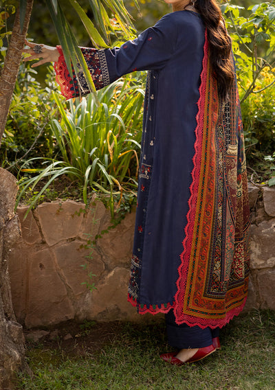 Asim Jofa Embroidered Pakistani Khaddar Dress