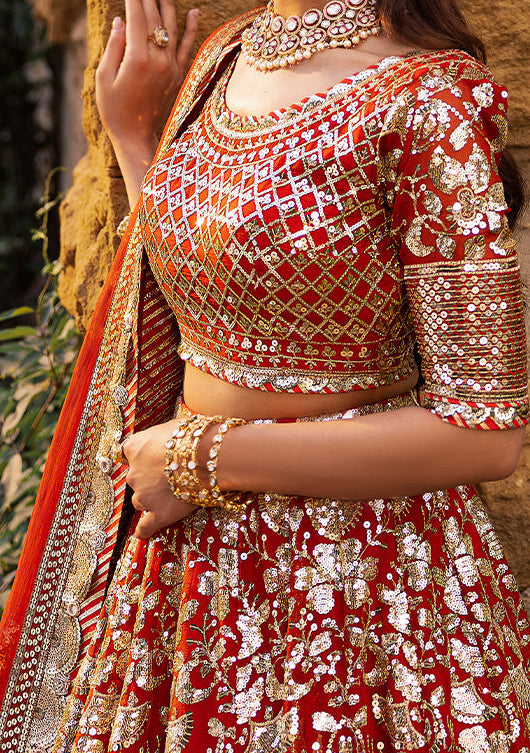 Asim Jofa Bekhudi Pakistani Lehenga Suit