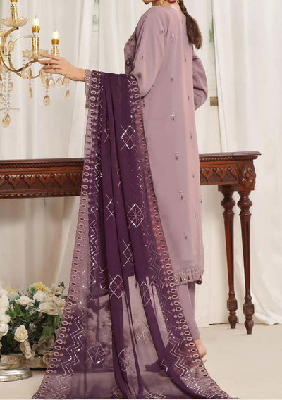 Bin Hameed Tania Luxury Embroidered Chiffon Dress