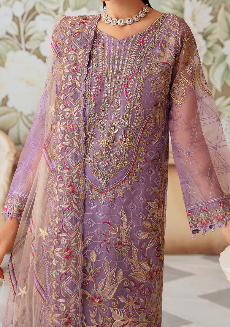 Ramsha Minhal Pakistani Luxury Organza Dress