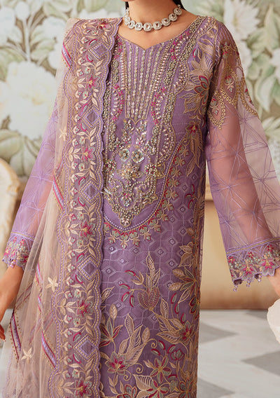 Ramsha Minhal Pakistani Luxury Organza Dress