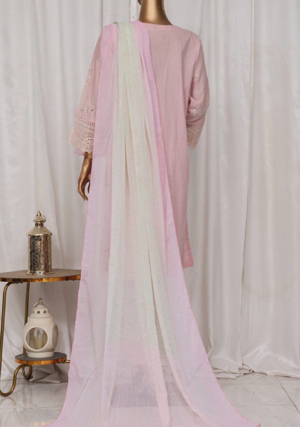 Bin Saeed Ready Made Embroidered Cotton Dress