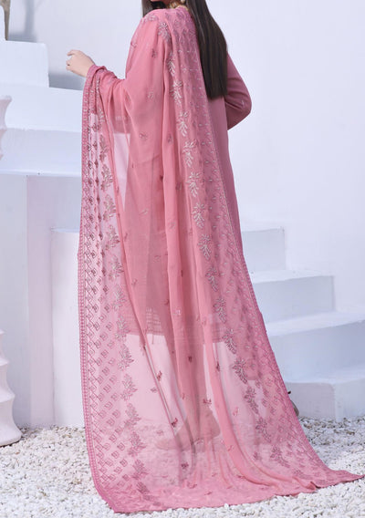 Bin Hameed Rameen Heavy Embroidered Chiffon Dress