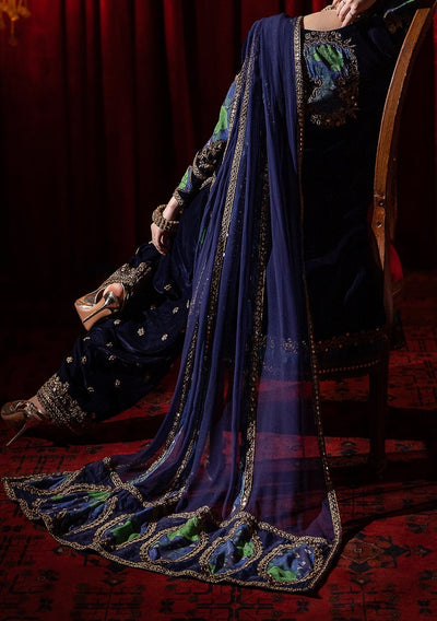 Charizma Embroidered Pakistani Premium Velvet Dress