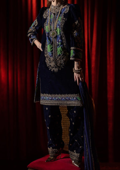 Charizma Embroidered Pakistani Premium Velvet Dress