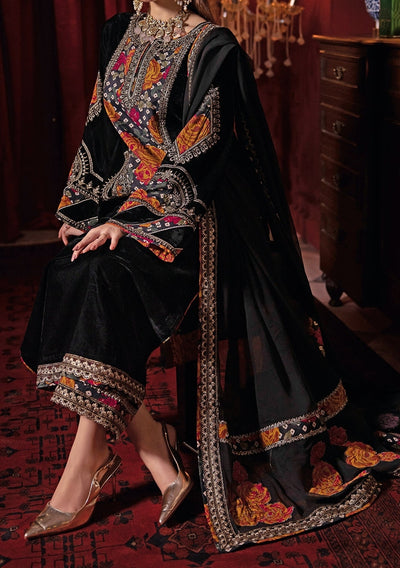 Charizma Embroidered Pakistani Premium Velvet Dress