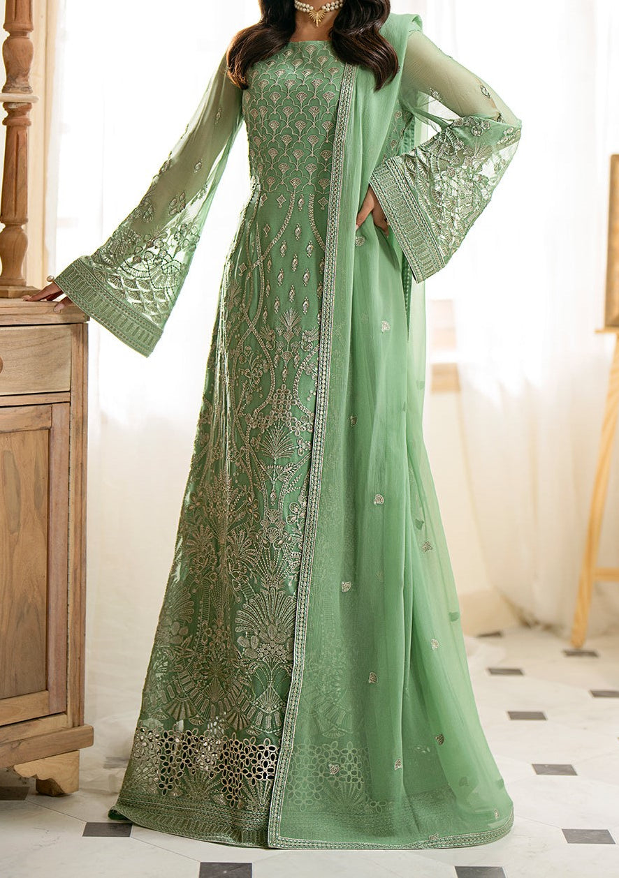 Flossie Meharbano Pakistani Luxury Chiffon Dress