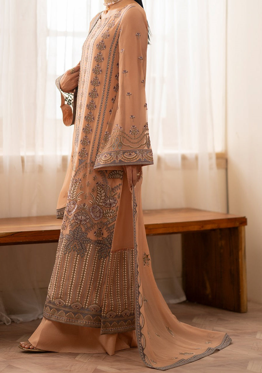 Flossie Meharbano Pakistani Luxury Chiffon Dress