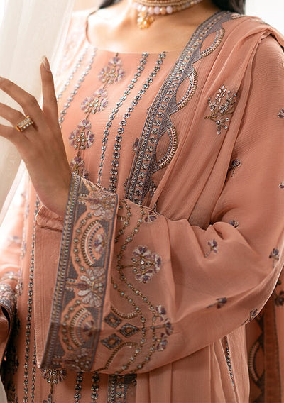 Flossie Meharbano Pakistani Luxury Chiffon Dress