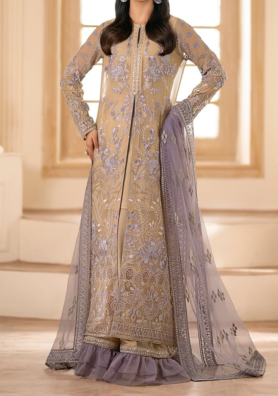 Flossie Meharbano Pakistani Luxury Chiffon Dress