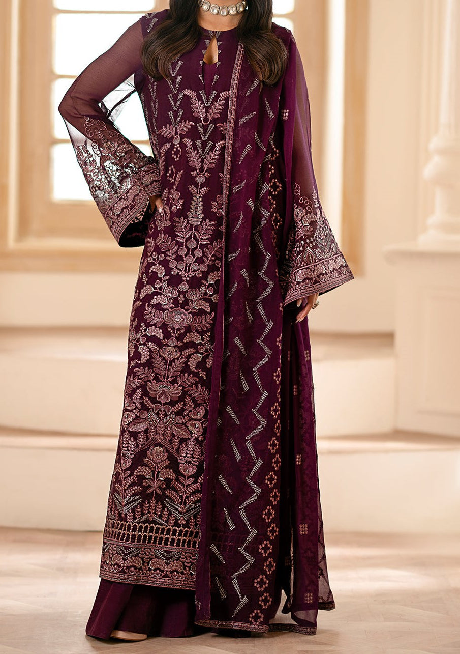 Flossie Meharbano Pakistani Luxury Chiffon Dress