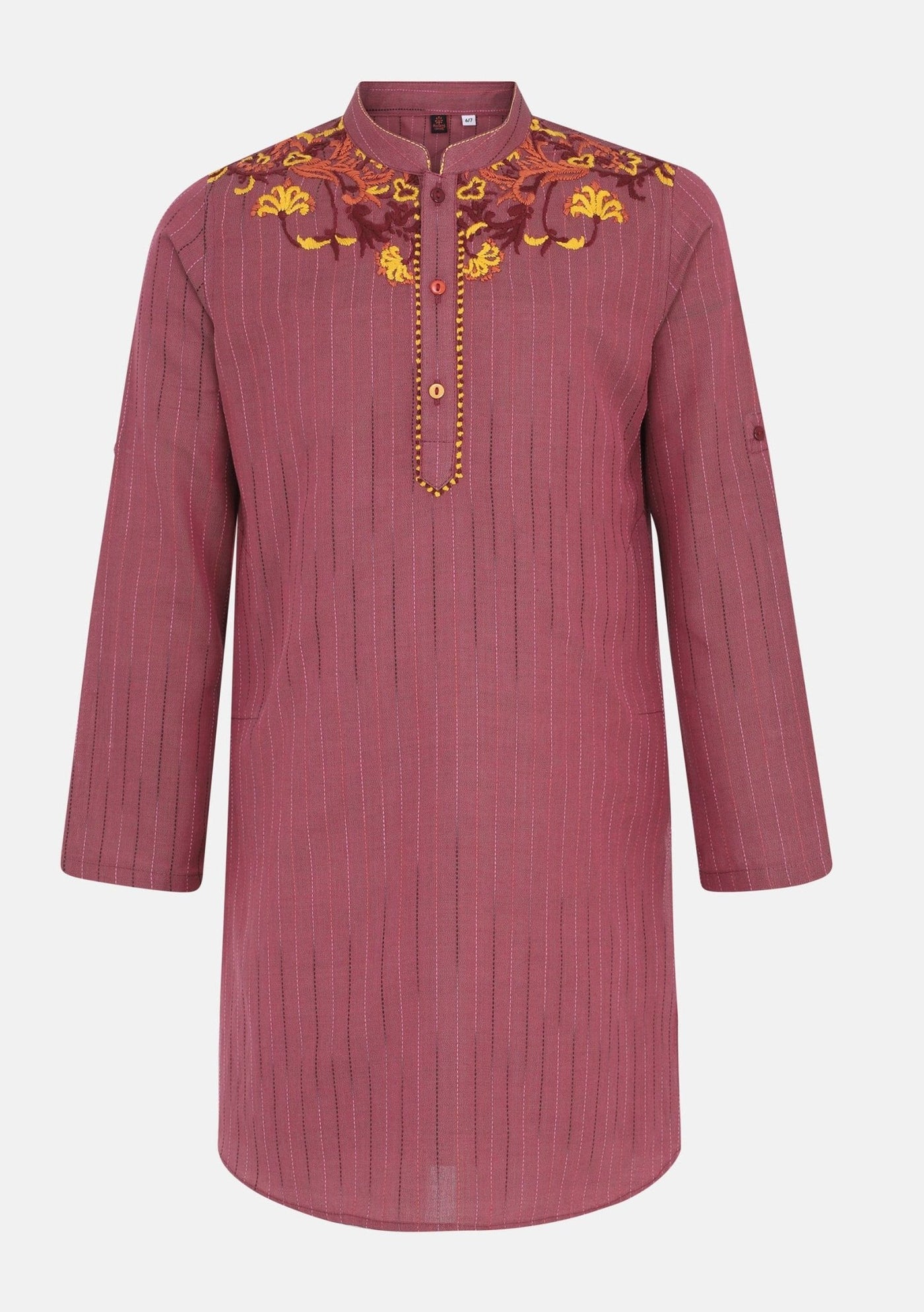 Aarong Embroidered Cotton Panjabi - db28628