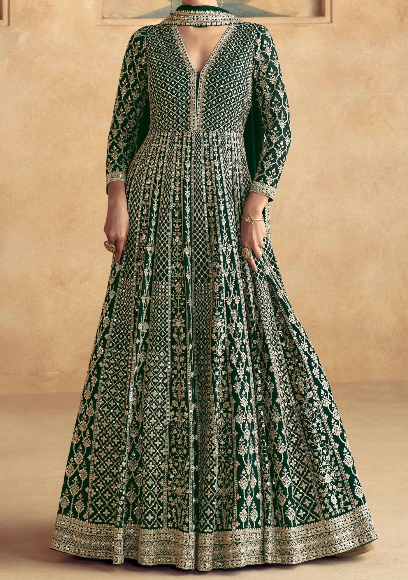 Aashirwad Maharani Party Wear Anarkali Suit - db28774