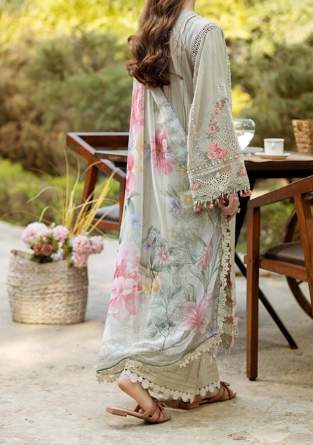 Adan's Libas Gardenia Pakistani Luxury Dress - db28895