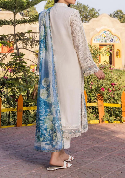 Adan's Libas Inara Schiffli Embroidered Lawn - db29090