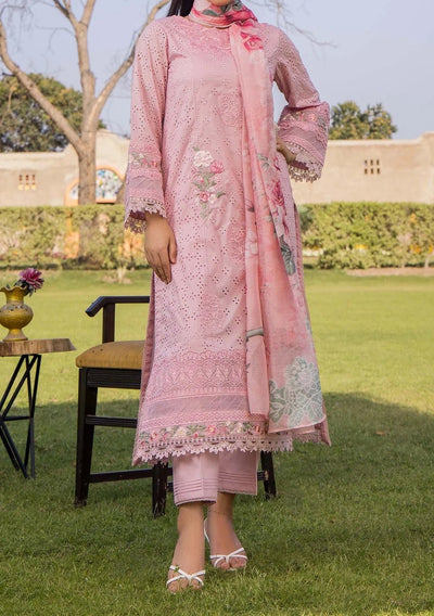 Adan's Libas Inara Schiffli Embroidered Lawn - db29089