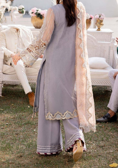 Adan's Libas Opulent Drape Pakistani Luxury Palazzo Suit - db27326