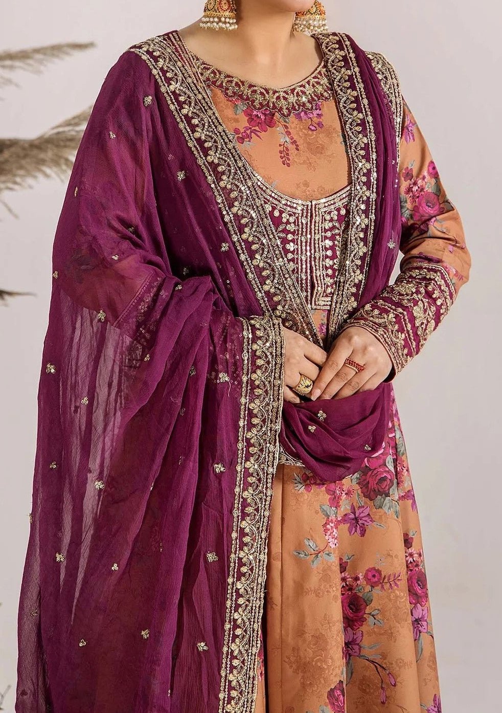 Adans Libas Pakistani Eid Edit Luxury Anarkali - db28866