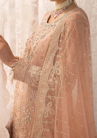 Adan's Libas Perfume Pakistani Luxury Organza Dress - db30293