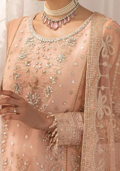 Adan's Libas Perfume Pakistani Luxury Organza Dress - db30293