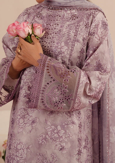 Afrozeh Floral Charm Pakistani Luxury Lawn Dress - db28146