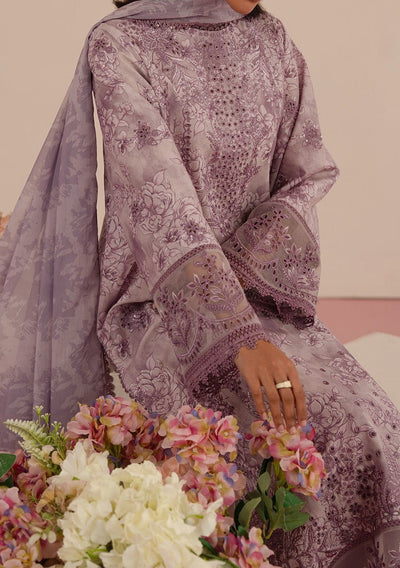 Afrozeh Floral Charm Pakistani Luxury Lawn Dress - db28146