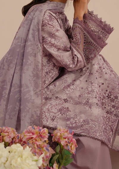 Afrozeh Floral Charm Pakistani Luxury Lawn Dress - db28146