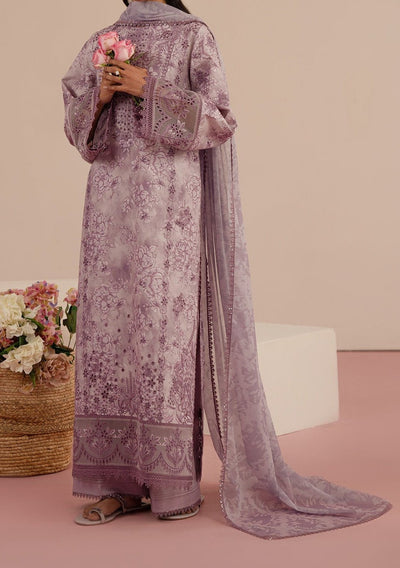 Afrozeh Floral Charm Pakistani Luxury Lawn Dress - db28146