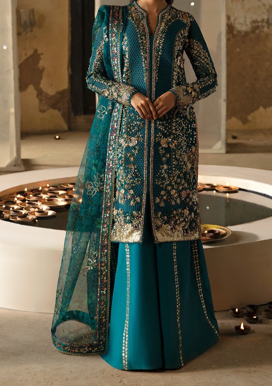 Afrozeh Meerub Pakistani Luxury Dress - db27575