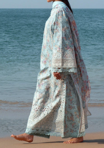 Afrozeh Summer Together Pakistani Lawn Dress - db28328