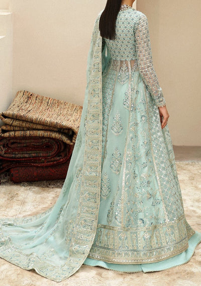 Afrozeh Tazmeen Pakistani Luxury Organza Anarkali - db27153