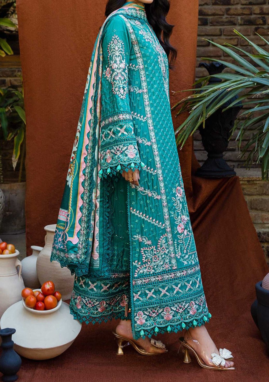 Akbar Aslam Civora Pakistani Luxury Lawn - db28189