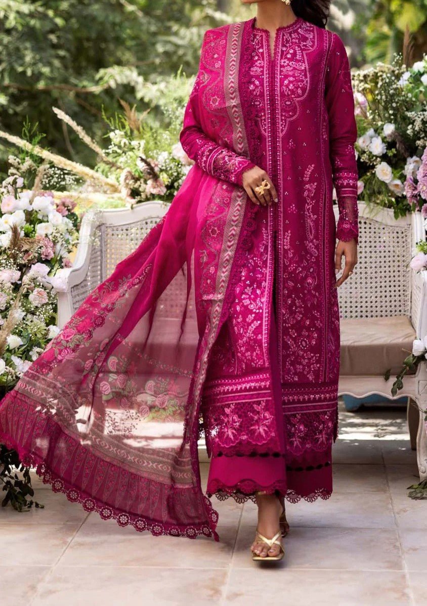 Akbar Aslam Pakistani Luxury Lawn Dress - db29210