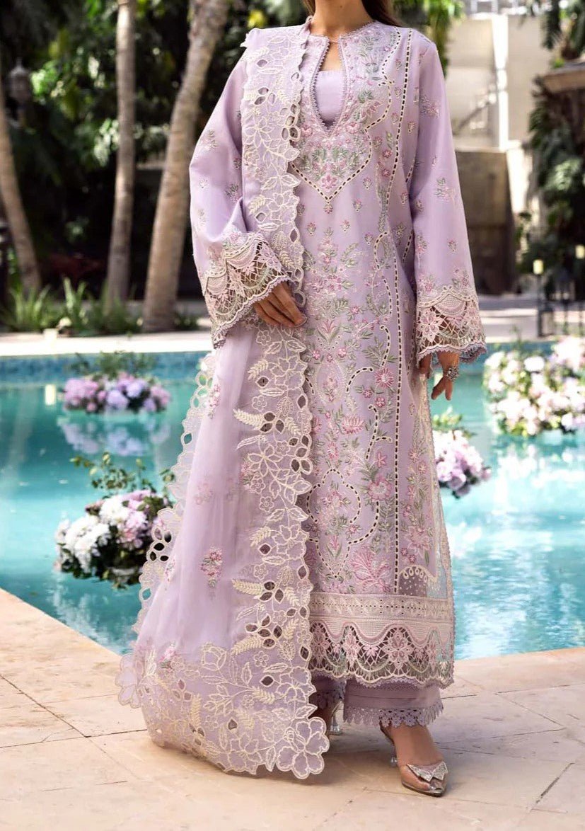 Akbar Aslam Pakistani Luxury Lawn Dress - db29209