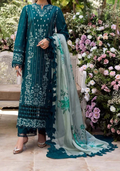 Akbar Aslam Pakistani Luxury Lawn Dress - db29211
