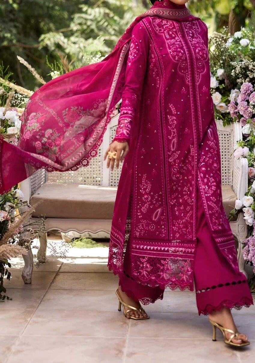 Akbar Aslam Pakistani Luxury Lawn Dress - db29210