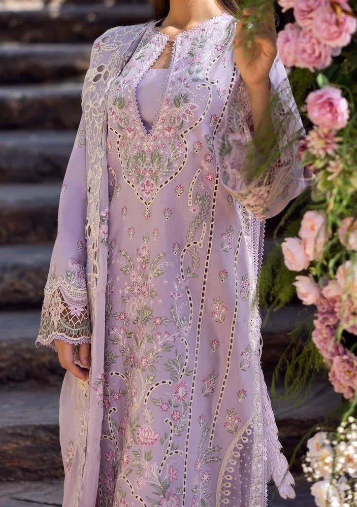 Akbar Aslam Pakistani Luxury Lawn Dress - db29209