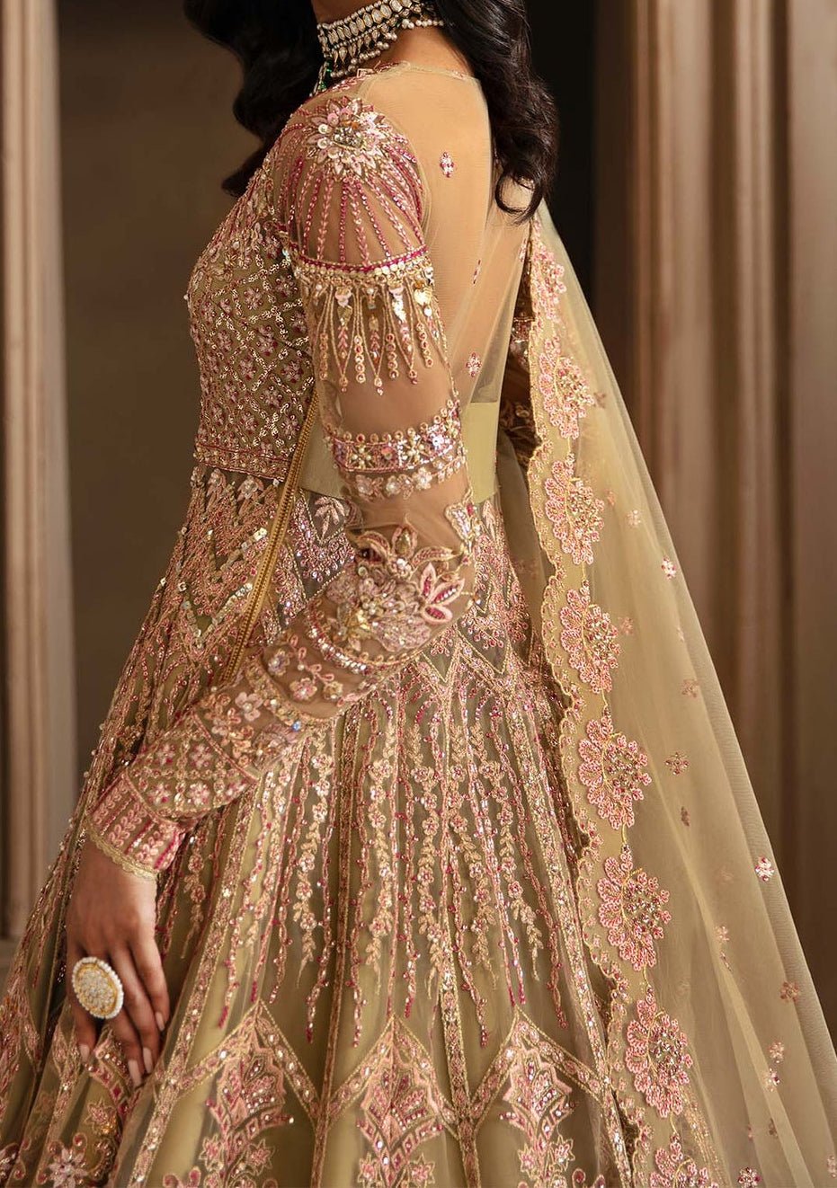 Akbar Aslam Vespera Pakistani Luxury Lehenga Suit