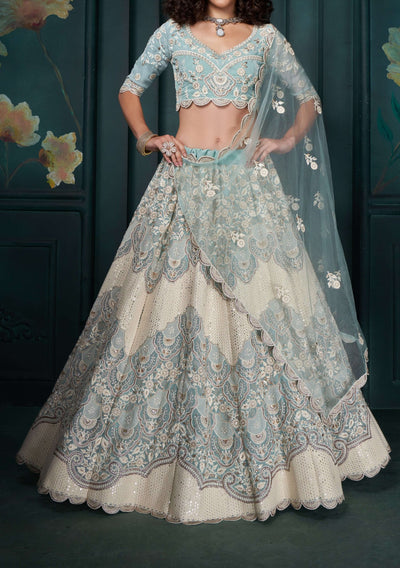 Alizeh Wedding Affair Bridal Wear Lehenga Choli - db27133