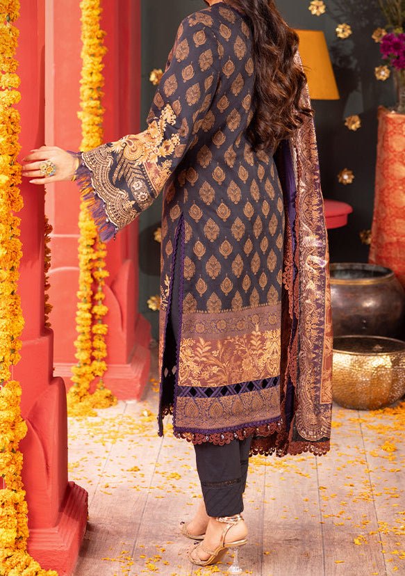 Asim Jofa Asra Festive Pakistani Jacquard Dress - db26297