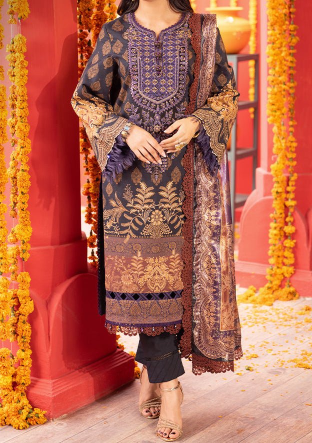 Asim Jofa Asra Festive Pakistani Jacquard Dress - db26297