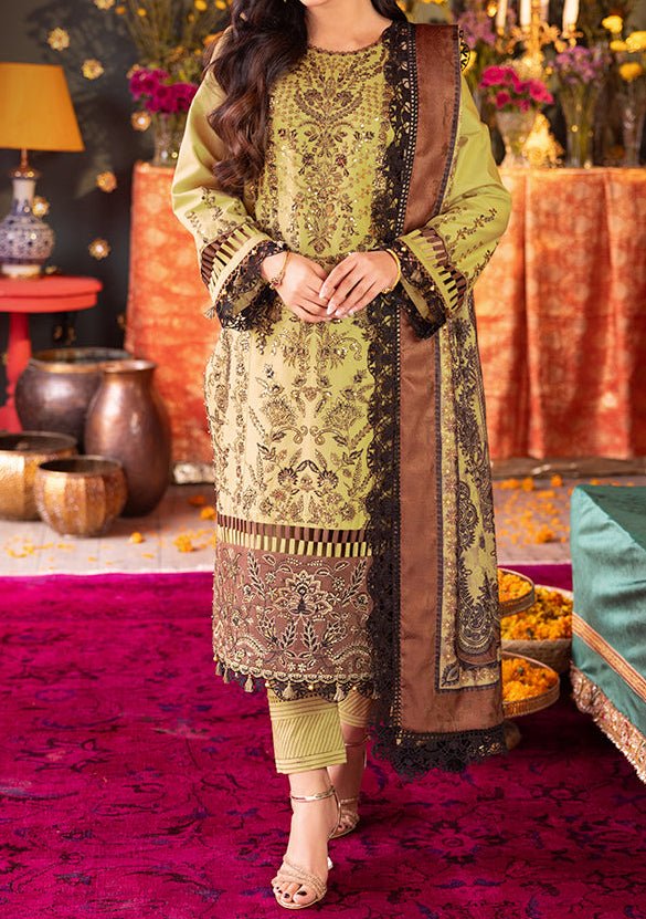 Asim Jofa Asra Festive Pakistani Lawn Dress - db26309