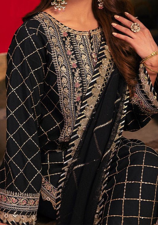Asim Jofa Chamkeeli Pakistani Twisted Silk Dress