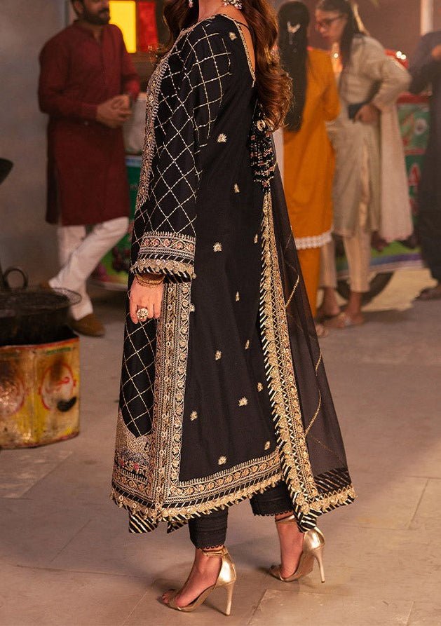 Asim Jofa Chamkeeli Pakistani Twisted Silk Dress