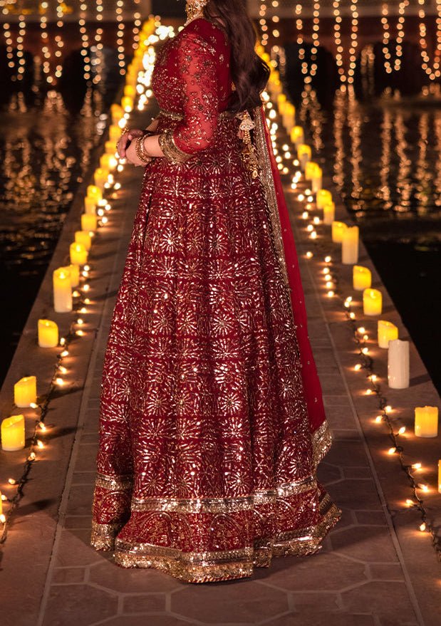 Asim Jofa Chandni Raatein Pakistani Chiffon Anarkali - db27060