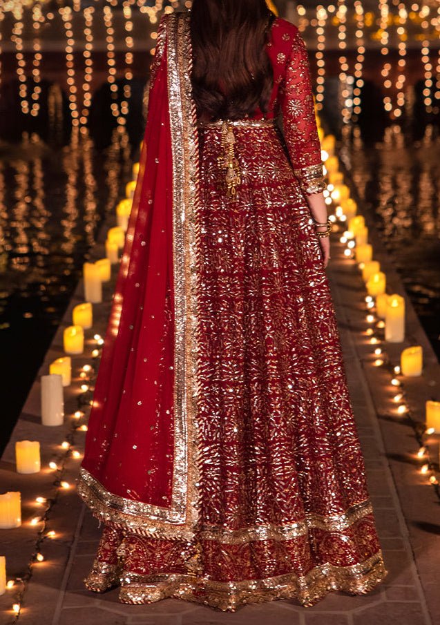 Asim Jofa Chandni Raatein Pakistani Chiffon Anarkali - db27060