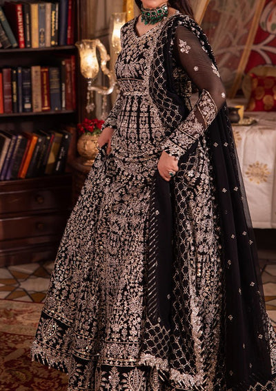 Asim Jofa Chandni Raatein Pakistani Chiffon Anarkali - db28049