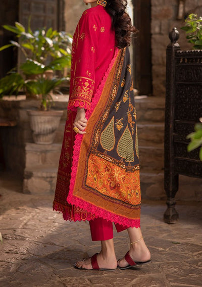 Asim Jofa Embroidered Pakistani Khaddar Dress - db28245
