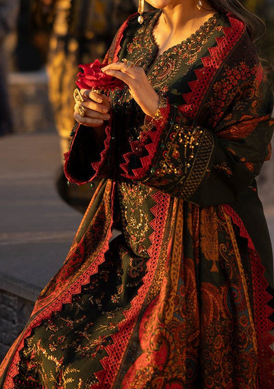 Asim Jofa Embroidered Pakistani Khaddar Dress - db28244